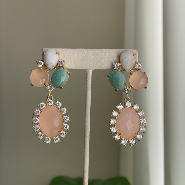 ARETES YARA -ROSA