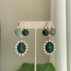 ARETES YARA -VERDE