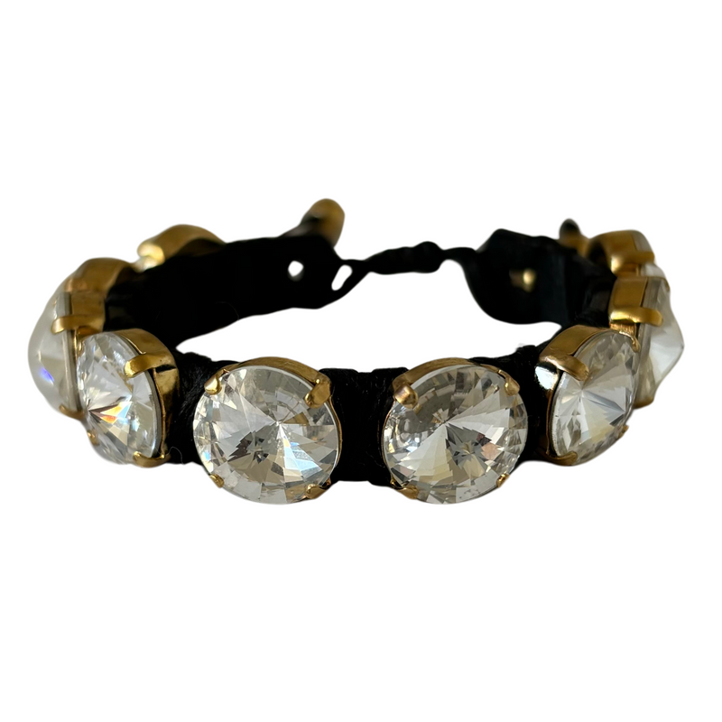 PULSERA CLEO CRISTAL CLEAR - HN