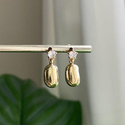 ARETES BEAN GOLD