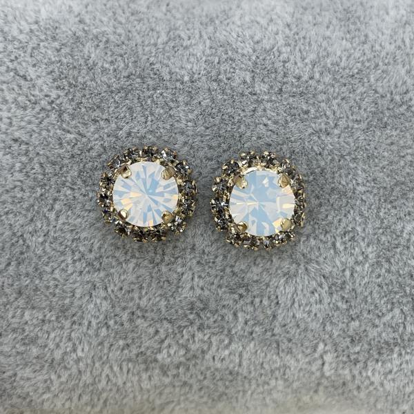 ARETES EVERYDAY BLANCO TORNASOL GOLD