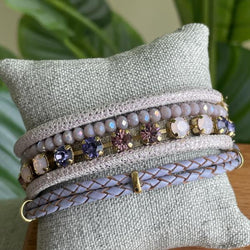 PULSERA ENROLLABLE LAVANDA