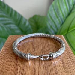 BRAZALETE VICTORIA SILVER HOOK